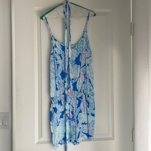 Lilly silk romper